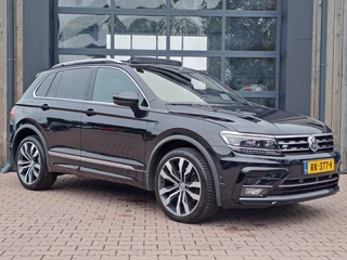Volkswagen Tiguan Volkswagen Tiguan 2.0 TSI 4Motion Highline R-line | LED | Pano | Trekhaak | Leder | Elek. klep | Virtual | LMV 20