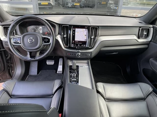 Volvo XC60 Volvo XC60 2.0 T6 Plug-in hybrid 340 pk AWD R-Design Trekhaak Panoramadak Camera Bliss Full Led Koplampen Harman Kardon Audio Stoel+ stuur + voorruitverwarming  1e Eigenaar Pine Grey Metallic - afbeelding nr 10