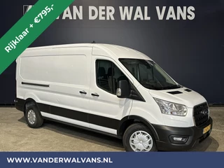 Ford Transit Ford Transit 2.0TDCI 131pk L3H2 Euro6 RIJKLAAR Airco | Camera | Navigatie | Apple Carplay | Android Auto Cruisecontrol, Elektrisch verstelbare bestuurdersstoel, Stoelverwarming, Verwarmde voorruit, Parkeersensoren, Bijrijdersbank, 2500kg trekvermogen - afbeelding nr 1