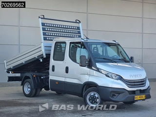 Iveco Daily Iveco Daily 35C21 3 zijdige Kipper Dubbel Cabine 210PK 3.0L Dubbellucht Airco Cruise LED Camera Tipper Benne Kieper 2m3 Airco Dubbel cabine - afbeelding nr 3