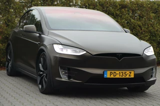 Tesla Model X Tesla Model X P100D Performance + 6p. 613+ PK Autopiloot|Alcantara hemelb.|A cruise|Carbon|Elektrisch sluitende deuren|22Inch|Panodaken|Trhk|Luchtvering|Sfeer verlichting|Cameras|stuur, Stoelverwarming, koeling|Trekgewicht 2250 kg - afbeelding nr 192