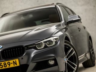 BMW 3 Serie Automaat (SCHUIFDAK, M PAKKET, HARMAN/KARDON, APPLE CARPLAY, GROOT NAVI, STOELVERWARMING, COGNAC LEDER, ELEK ACHTERKLEP, NIEUWE APK, NIEUWSTAAT) - afbeelding nr 14