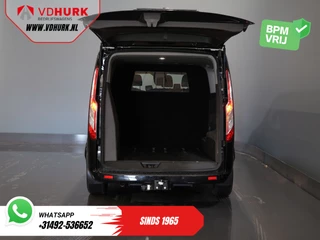 Ford Transit Custom Ford Transit Custom 2.0 TDCI 130 pk Aut. L2 Trend BPM VRIJ! DC Dubbel Cabine 2x Schuifdeur/ Leder/ Elek.Stoel/ Raptor grill/ Stoelverw/ Navi/ Carplay/ Camera/ PDC/ Cruise/ Trekhaak/ Airco - afbeelding nr 5
