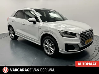 Audi Q2 Audi Q2 1.4 TFSi 2x S-Line Automaat-Navigatie-Panoramadak-Cr.contr-Clima-Camera-Parkeersensoren-Lm18''velgen-Lederen bekleding - afbeelding nr 2