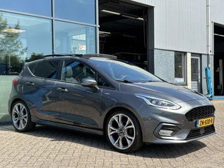 Ford Fiesta Ford Fiesta 1.0 EcoBoost ST-Line 100PK Winterpack Panodak Cruise Navi Climate Carplay Full-LED Parkeersensoren Achter Privacy Glass 18'' Inch Velgen *Sportief* - afbeelding nr 4