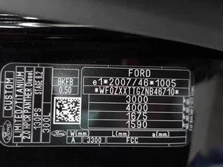Ford Transit Custom Ford Transit Custom 300 2.0 TDCI L2H1 Limited Dubbele cabine Automaat Navi Airco 2x Schuifdeuren Trekhaak Parkeersensoren Carplay - afbeelding nr 47