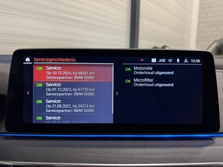 BMW 5 Serie BLUESTONE-METALLIC/PANO/H&K/HEAD-UP/LASER/KEYLESS/DISPLAY-KEY/CARPLAY/STANDKACHEL/SHADOW-LINE/PRIVACY/NET OH BEURT GEHAD BIJ BMW DEALER - afbeelding nr 24