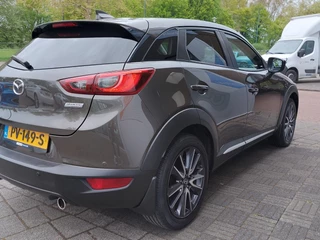 Mazda CX-3 2.0 SkyActiv-G 120pk SkyLease GT | Origineel NL | Navi | Clima | Cruise | Half-Leder | Head-Up | Keyless Entry | Pdc+Camera | Led Koplampen | Dodehoek+Rijstrooksensor | Trekhaak | 18''lm - afbeelding nr 47