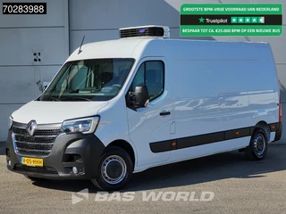 Renault Master Renault Master 135PK Koelwagen Vrieswagen Carrier Xarios 200 -18 LED Airco Cruise Euro6 Koel Koeler Kühl Kühlwagen Vries Vriezer Frigo 9m3 Airco Cruise control - afbeelding nr 1