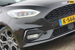 Ford Fiesta 1.0 EcoBoost Hybrid ST-Line X | Panther Black | Leder/Full-LED/Winterpack/Carplay - Super sportief!