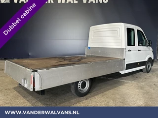 Volkswagen Crafter Volkswagen Crafter 2.0 TDI 140 pk Pick up Open laadbak Dubbele Cabine Euro6 Airco | 7-Zits | Navigatie | 2800kg Trekhaak Apple Carplay, Android Auto, Cruisecontrol, Chauffeursstoel - afbeelding nr 3