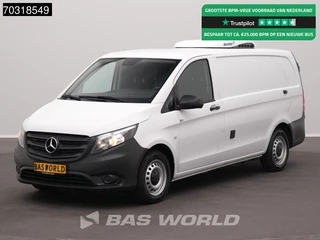 Mercedes-Benz Vito 116 Automaat Kerstner Koelwagen L2H1 Airco Cruise Camera Euro6 Koel Koeler Kühl Kühler Kühlwagen Kühlkasten Airco Cruise control