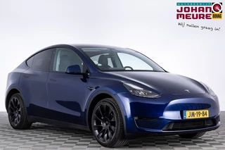 Tesla Model Y Long Range AWD 75 kWh *SOH 94%* LEDER | PANORAMADAK *BEVRIJDINGSDAG 05 mei OPEN!*