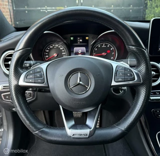 Mercedes-Benz C-Klasse Mercedes C-klasse 180 AMG Sport Edition Led Nav Leder Cruise PDC Inklapbare Buitenspiegels 18 Inch - afbeelding nr 28