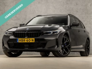 BMW 3 Serie BMW 3 Serie Touring 330e M-Sport 293Pk Automaat (DRAVITGRAU, FACELIFT, LASER KOPLAMPEN, HEAD-UP DISPLAY, CAMERA, M PAKKET, KEYLESS, MEMORY SEATS, ADAPTIVE CRUISE, SFEERVERLICHTING, APPLE CARPLAY, DAB+, NIEUWSTAAT) - afbeelding nr 1