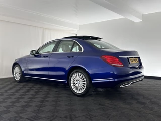 Mercedes-Benz C-Klasse Aut. *PANO | FULL-LED | 1/2-LEATHER | SPORT-SEATS | NAVI-FULLMAP | HEATED-SEATS | ECC | PDC | CRUISE | 17''ALU* - afbeelding nr 4