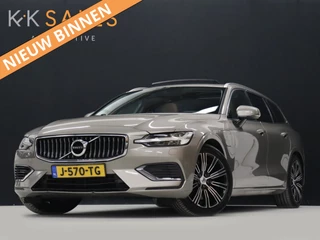 Volvo V60 [SCHUIFKANTELDAK, TREKHAAK UITKLAPBAAR, STUURVERWARMING, STOELVERWARMING ACHTER, APPLE CARPLAY, ANDROID, NIEUWSTAAT] - afbeelding nr 1