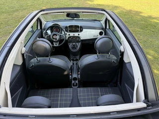 Fiat 500C Fiat 500C Bicolore Nero-Bianco Cabriolet Climate/Cruise - afbeelding nr 16