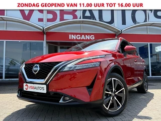 Nissan QASHQAI 1.3 MHEV AUT. 158PK TEKNA PANO-DAK NAVI 360-CAMERA HEAD-UP CARPLAY AIRCO LMV PDC