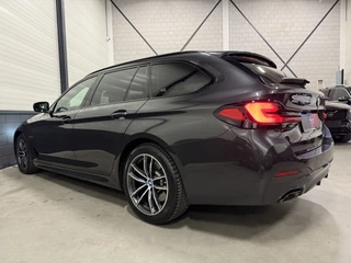 BMW 5 Serie HEAD-UP/LASER/ACC/TREKHAAK/360CAMERA/ALCANTARA/KEYLESS/SHADOW-LINE/DRIVING ASS PRO/SFEER/STUUR+STOELVERWARMING/LIVE COCKPIT/M-AERODYNAMIC/SOPHISTOGRAU/VOLLEDIG BMW DEALER HISTORIE - afbeelding nr 8