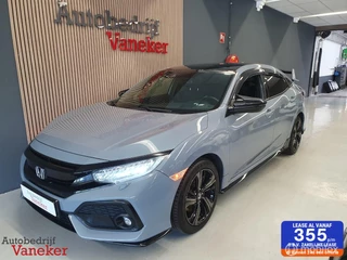 Honda Civic Honda Civic 1.5 i-VTEC Sport Plus|220PK|PANO|Carplay|Pearl grey - afbeelding nr 1