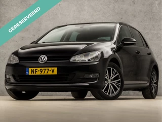 Volkswagen Golf (NAVIGATIE, CLIMATE, STOELVERWARMING, LM VELGEN, SPORTSTOELEN, GETINT GLAS, CRUISE, PARKEERSENSOREN, NIEUWE APK, NIEUWSTAAT) - afbeelding nr 1