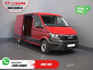 MAN TGE MAN TGE 2.0 TDI L3H2 BPM VRIJ! 3 Pers./ 2.5t Trekverm./ Carplay/ Betimmerd/ Cruise/ Navi/ Camera - afbeelding nr 9
