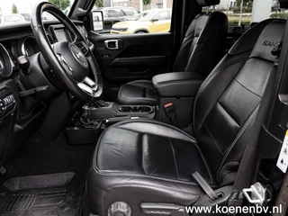 Jeep Wrangler Jeep Wrangler 2.0T Sahara 4WD Automaat 2 drs LEER / LIER / MATGROENE WRAP - afbeelding nr 20