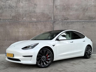 Tesla Model 3 Performance AWD 75 kWh | Autopilot | SOH 95% | 1ste Eig. | Panoramadak | Leder | 20'' |
