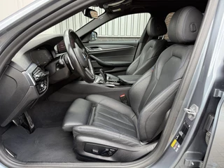 BMW 5 Serie BLUESTONE-METALLIC/PANO/H&K/HEAD-UP/LASER/KEYLESS/DISPLAY-KEY/CARPLAY/STANDKACHEL/SHADOW-LINE/PRIVACY/NET OH BEURT GEHAD BIJ BMW DEALER - afbeelding nr 12