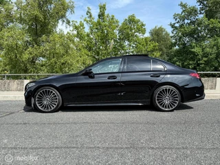 Mercedes-Benz C-Klasse Mercedes C-klasse C180 AMG Line | Pano | 19 inch | Leder - afbeelding nr 7