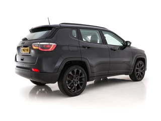 Jeep Compass Aut. *LEATHER-MICROFIBRE | NAVI-FULLMAP | KEYLESS | CAMERA | HEATED-SEATS | COMFORT-SEATS | DAB+ | ECC | LANE-ASSIST | PDC | CRUISE | 19''ALU* - afbeelding nr 6