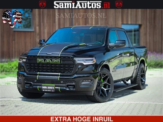 Dodge Ram 1500 Limited Night High Output 540HP 706Nm | Massage + Full Option | De Meest Luxe en Volle Pick-Up in zijn Klasse |