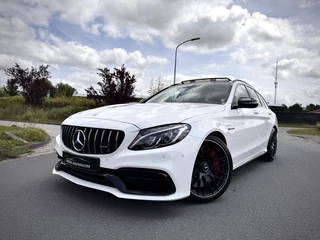 Mercedes-Benz C-Klasse Mercedes C-klasse Estate AMG 63 S 510pk c63 Panoramadak|Keyless|Head-up|Burmester® |Camera 360°|Carbon - afbeelding nr 5
