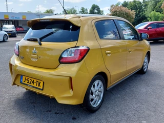 Mitsubishi Space Star 1.2 80pk Nova 5-Deurs | 1ste Eigenaar | Navi | Apple Carplay+Android Auto | Clima | Cruise | Licht+Regensensor | Keyless Entry | Stoelverwarming | Pdc | Privacy Glass | 14''lm - afbeelding nr 4