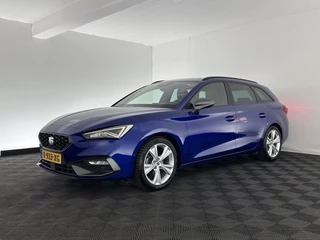 SEAT Leon SEAT Leon Sportstourer 1.5 eTSI FR Launch Edition Aut. *FULL-LED | DIGI-COCKPIT | NAVI-FULLMAP | LEATHER-MICROFIBRE | CARPLAY | KEYLESS | SHIFT-PADDLES | SPORT-SEATS | HEATED-SEATS | AMBIENT-LIGHT | CAMERA | ECC | PDC | CRUISE | TOWBAR | 17' - afbeelding nr 3