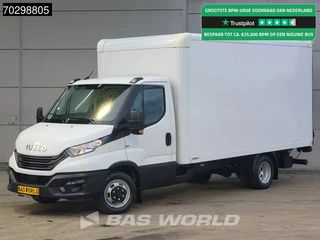 Iveco Daily 35C16 Laadklep Dubbellucht Bakwagen 160PK Airco Euro6 Meubelbak Koffer Airco