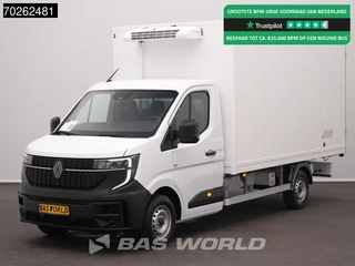 Renault Master 170PK BPM VRIJ! -15 Vries Koelwagen 2025model Achterdeuren Thermo King V200 MAX 220V stekker LED Koel Koeler Vries Kühlwagen Kühlkoffer Frigo 17m3 Airco Cruise control