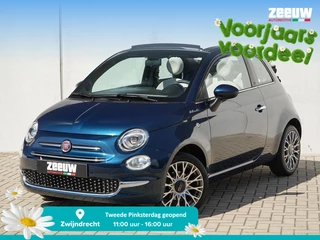 Fiat 500C 1.0 Hybrid 70 PK Dolcevita | Clima | Carplay | Beige | 16"