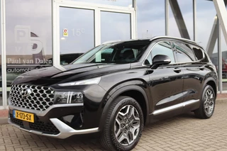 Hyundai Santa Fe 1.6 T-GDi PHEV 265PK PREMIUM 7-PERS. Navi | Adapt.Cruise | Electr.Klep | Memory | Head Up | 360 Camera | Leer | Keyless | 19 Inch Lm |