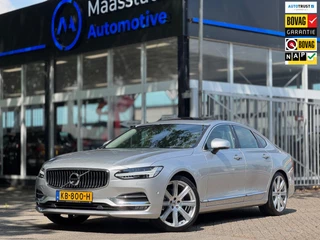 Volvo S90 2.0 D4 Inscription B&W 360cam Drive pilot Volle onderhoudshistorie Schuifdak Apple CarPlay Adaptive Keyless Head-up Disp