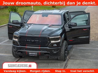 Dodge Ram 1500 Dodge Ram 1500 GT EDITION | 5.7 HEMI V8 402PK | VIRTUAL COCKPIT | HEAD-UP | ADAPTIVE CRUISE | 360 CAMERA | TRX PACK | VOLLE UITVOERING Comfortabele Dubbele Cabine met Royale 5 Zitplaatsen | BPM vrij | Nu Leverbaar uit Voorraad | Voorraad Nr 2435 - afbeelding nr 2