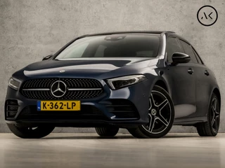Mercedes-Benz A-Klasse 218Pk Automaat (SCHUIFDAK, APPLE CARPLAY, SFEERVERLICHTING, MEMORY SEATS, CAMERA, BURMESTER, LEDER/ALCANTARA, ADAPTIVE CRUISE, GETINT GLAS, NIEUWSTAT) - afbeelding nr 1