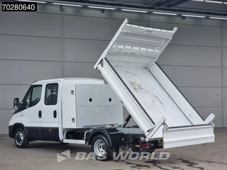 Iveco Daily Iveco Daily 35C14 Kipper Dubbel Cabine met Kist 3500kg trekhaak Airco Cruise Kieper Tipper Benne 1m3 Airco Dubbel cabine Trekhaak Cruise control - afbeelding nr 2