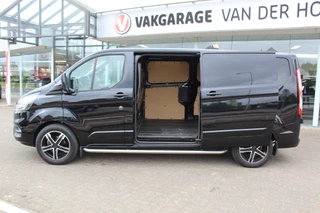 Ford Transit Custom Keurige nette en luxe Ford Transit Custom, slechts 47.000km !. Airco, schuifdeur li+re, LM wielen, stoel-, spiegel- en voorraamverw., side en lane assist, 3-zits, navigatie, telefoonvoorb., camera, pdc v+a, cruise cntrl etc. - afbeelding nr 4