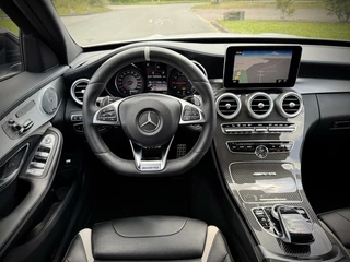 Mercedes-Benz C-Klasse Mercedes C-klasse Estate AMG 63 S 510pk c63 Panoramadak|Keyless|Head-up|Burmester® |Camera 360°|Carbon - afbeelding nr 35