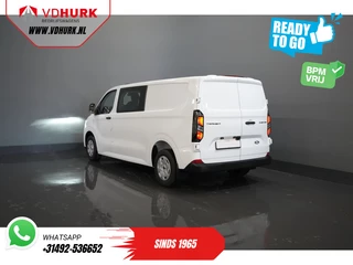 Ford Transit Custom Ford Transit Custom 320 2.0 TDCI 136 pk L2 Trend BPM VRIJ! DC Dubbel Cabine/ 5 jaar/200.000 km Garantie/ Carplay/ Climate/ Camera/ PDC/ Cruise - afbeelding nr 2