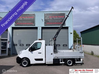 Renault Master opel movano T35 2.3 DCI Open laadbak Hydraulische kraan Pick up EURO 6