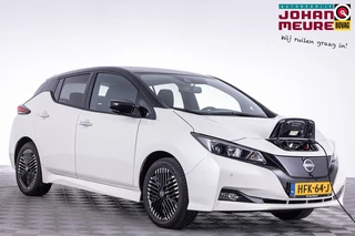 Nissan Leaf N-Connecta 40 kWh *Bi-Tone* NAVI | LED | 360 Camera | Uniek Lage KM-Stand | SOH 95,8%