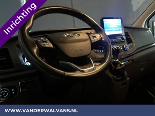 Ford Transit Custom Ford Transit Custom 2.0 TDCI 131pk L1H1 Inrichting Euro6 Airco | Camera | Navigatie | LED | Apple Carplay Cruisecontrol, Stoelverwarming, Verwarmde voorruit, Parkeersensoren, Bijrijdersbank - afbeelding nr 18